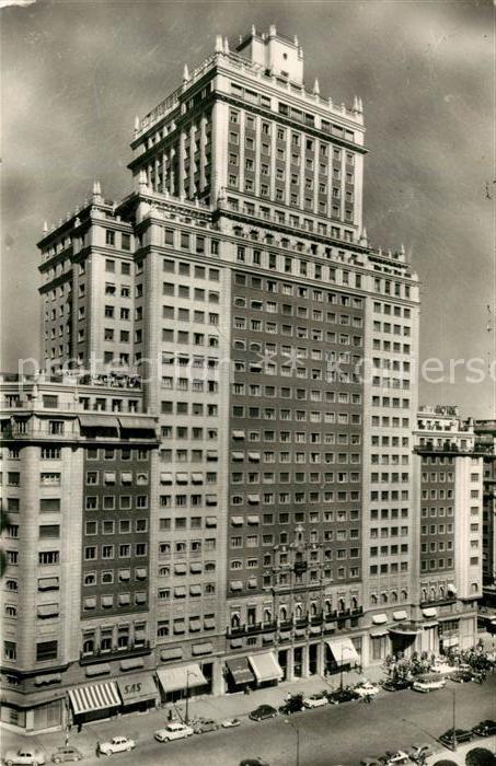 Madrid Spain Edificio Espana