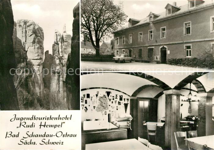 Ostrau Bad Schandau Jugendtouristenhotel Rudi Hempel