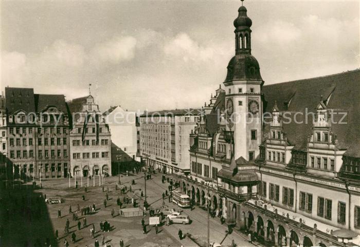 LEIPZIG Sachsen Marktplatz