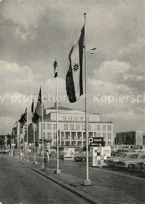 LEIPZIG Sachsen Karl-Marx Platz