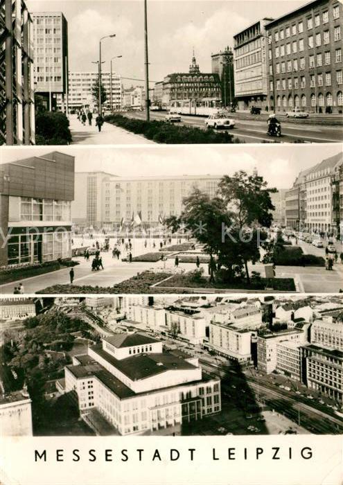 LEIPZIG Sachsen Grimmaischer Steinweg Sachsenplatz Oper