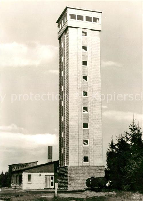 Masserberg Rennsteigwarte mit Turmbaude