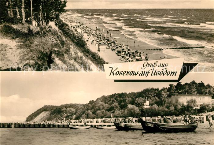 Koserow Ostseebad Usedom Strandpartien