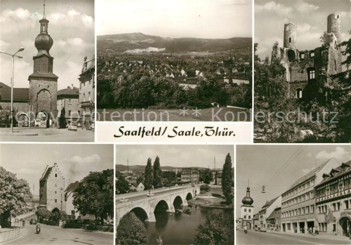 Saalfeld Saale Oberes Tor Hoher Schwarm Saaltor Blankenburger Tor