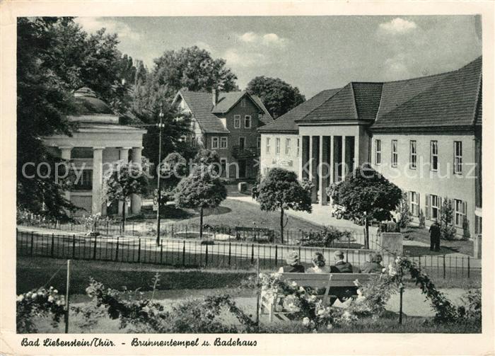 Bad Liebenstein Brunnentempel und Badehaus