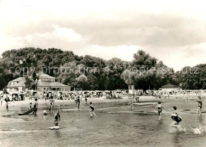 Ueckermuende Mecklenburg Vorpommern Strandpartie Restaurant