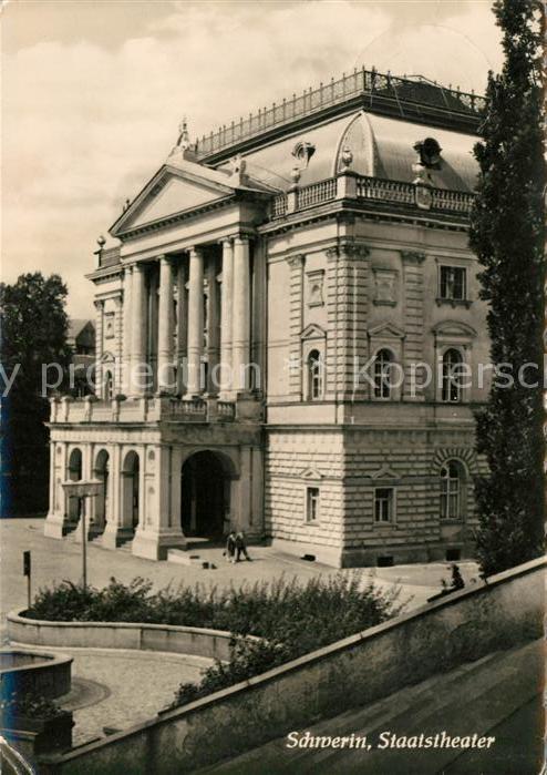 Schwerin Mecklenburg Staatstheater