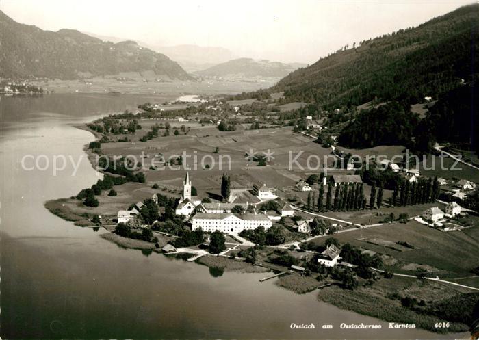 Ossiach Fliegeraufnahme