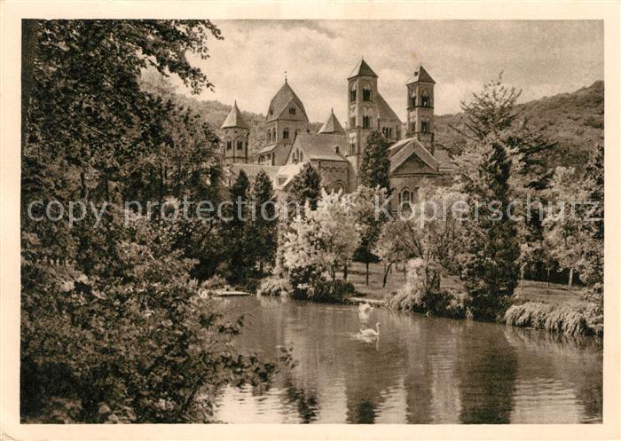 Maria Laach Glees Schwanenweiher Wallfahrtskirche