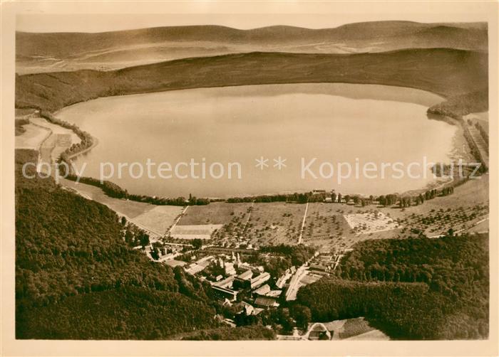 Maria Laach Glees Fliegeraufnahme