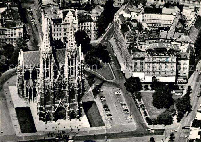 Wien Hotel Regina Kremslehner Kirche Fliegeraufnahme