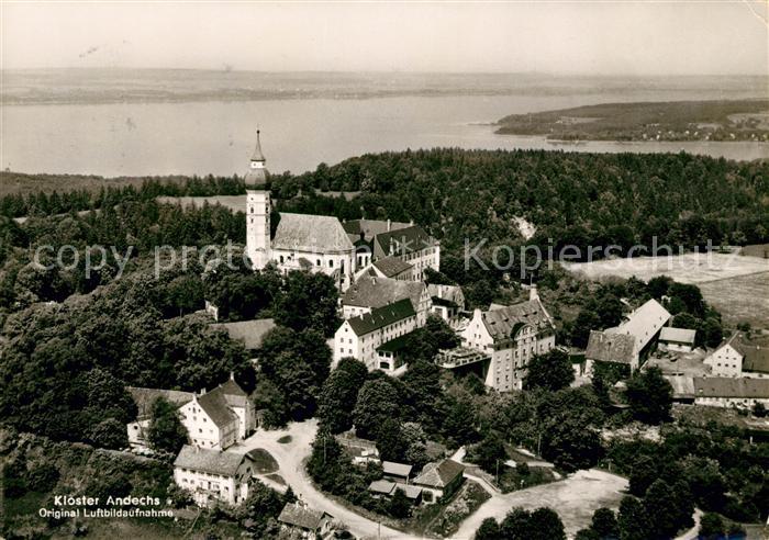 Andechs Kloster Andechs Fliegeraufnahme