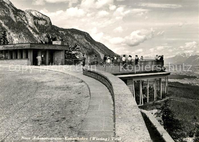 Wiesing Tirol Neue Achenseestrasse Kanzelkehre
