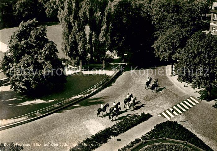 Frohnau Berlin Ludolfinger Platz Fliegeraufnahme