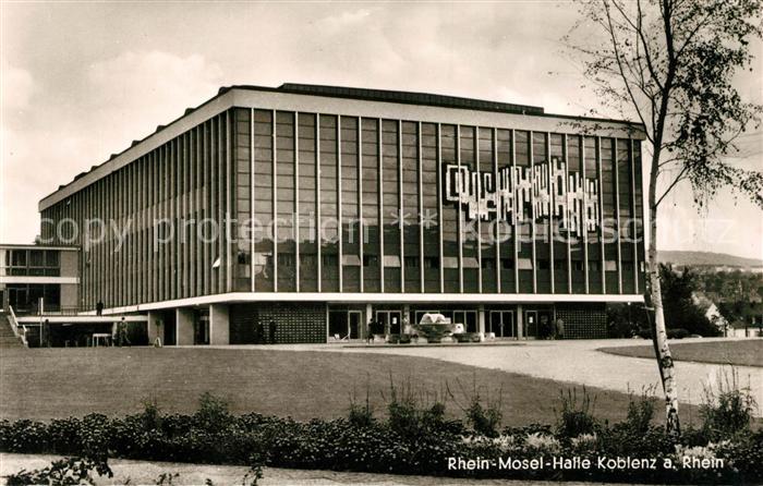 Koblenz Rhein Rhein Mosel Halle