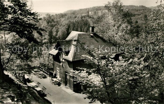 Hartenstein Zwickau Gaststaette Forsthaus Prinzenhoehle