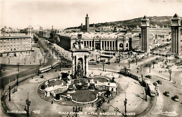 Barcelona Cataluna Plaza Espana Marques del Duero