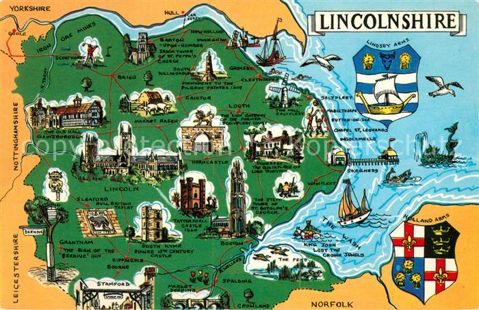 Lincolnshire Panoramakarte