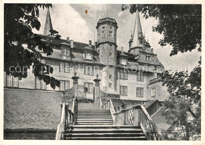 oehringen Hohenlohe Fuerstlich Hohenlohesches Schloss