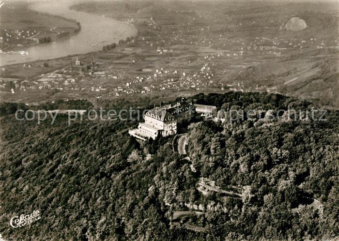 Koenigswinter Fliegeraufnahme Hotel Petersberg