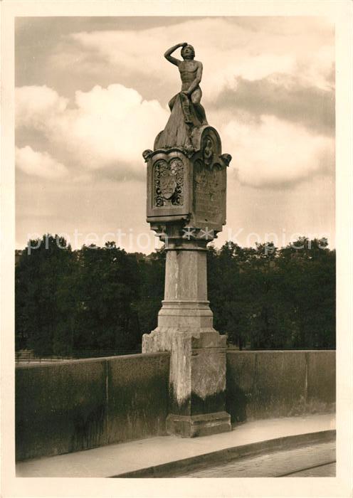 REGENSBURG Bayern Brueckenmaennchen