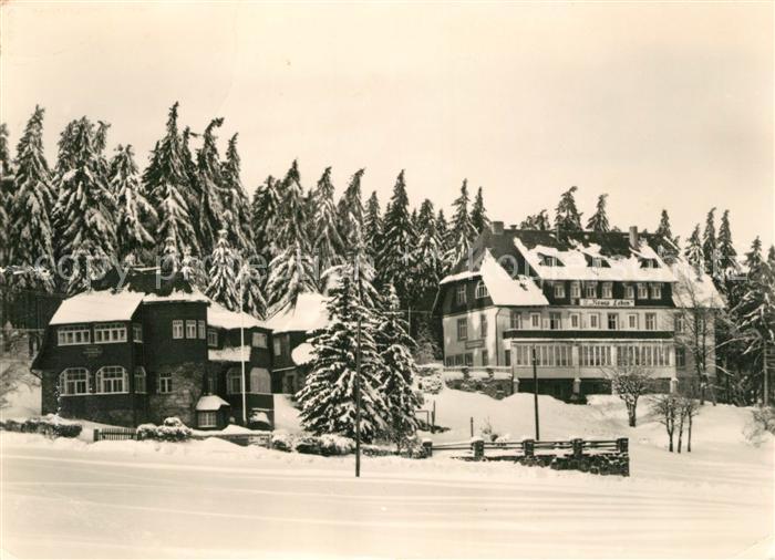 Baerenburg Sachsen FDGB Erholungsheim Neues Leben Oberbaerenburg