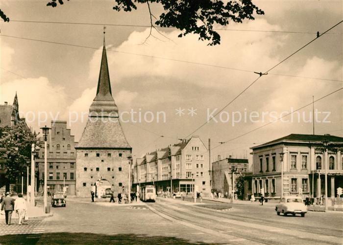 ROSTOCK  CITY Steintor Karl Marx Platz