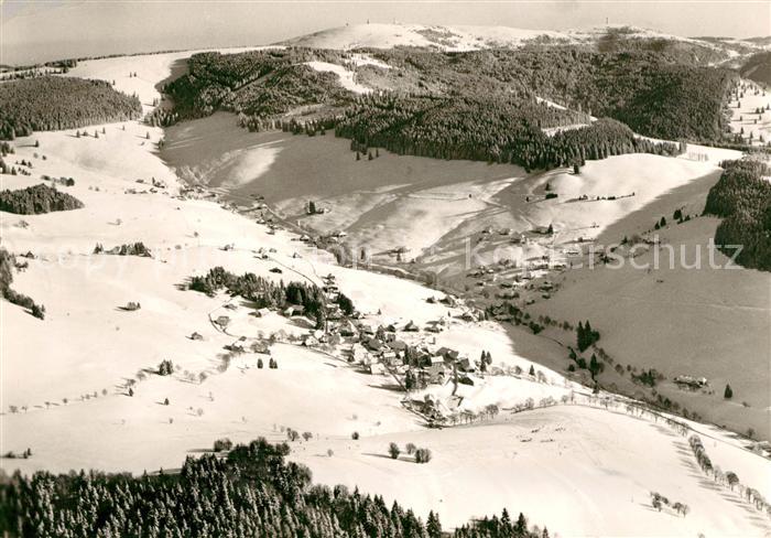 Todtnauberg Panorama Winterlandschaft