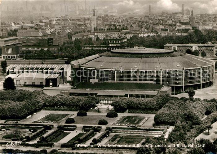 DORTMUND  CITY Westfalenhalle Rosenterrasse