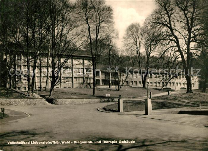 Liebenstein Bad Volksheilbad Diagnostik Therapie Gebaeude