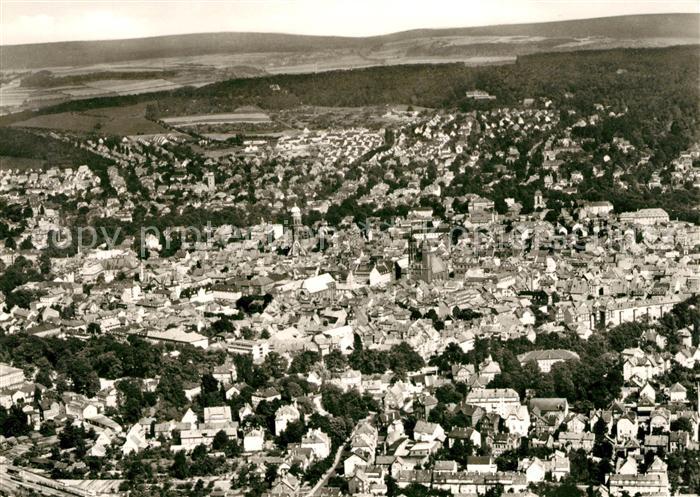 Goettingen Niedersachsen Fliegeraufnahme