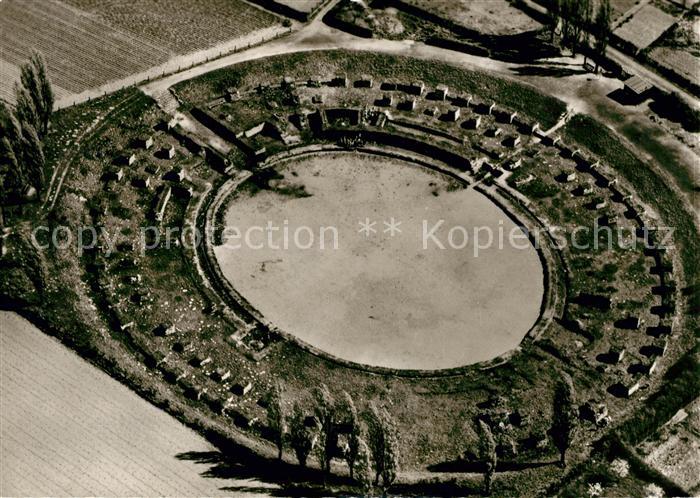 Xanten Amphitheater Fliegeraufnahme