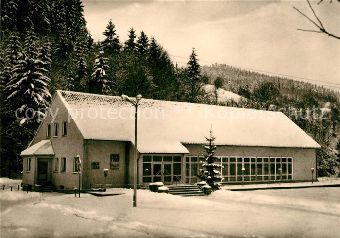 Biberau Kulturhaus Robert Stamm Winterlandschaft