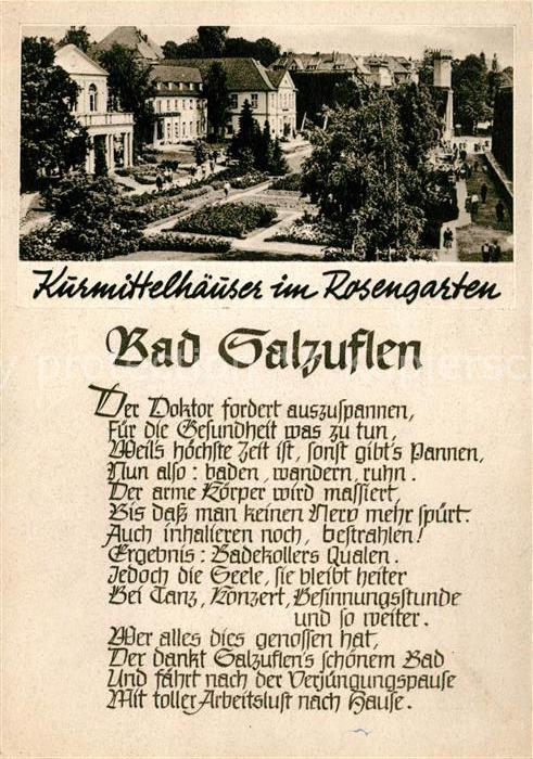 Salzuflen Bad Kurmittelhaeuser
