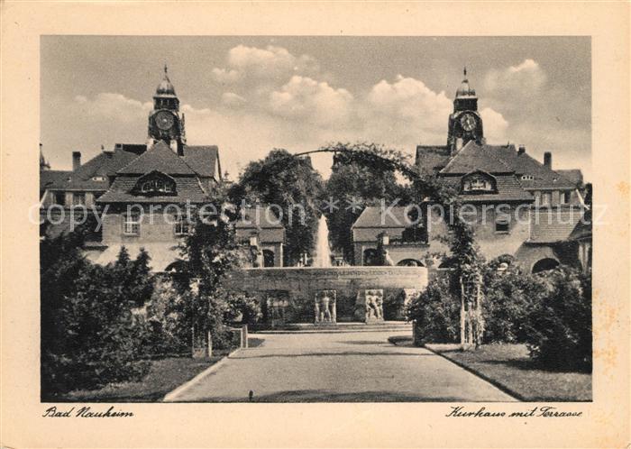 Nauheim Bad Kurhaus Terrasse