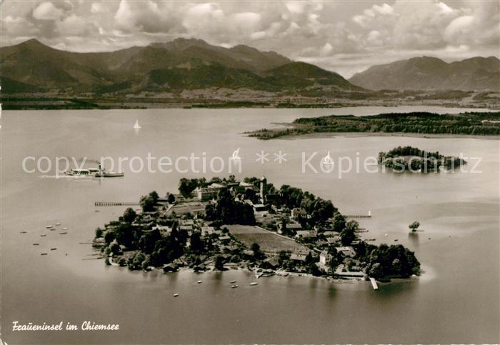 Fraueninsel Chiemsee Fliegeraufnahme