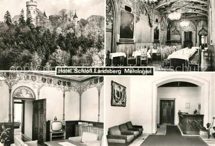 Meiningen Thueringen Hotel Schloss Landsberg