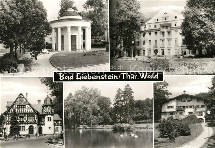 Liebenstein Bad Kurhaus Brunnentempel Klubhaus