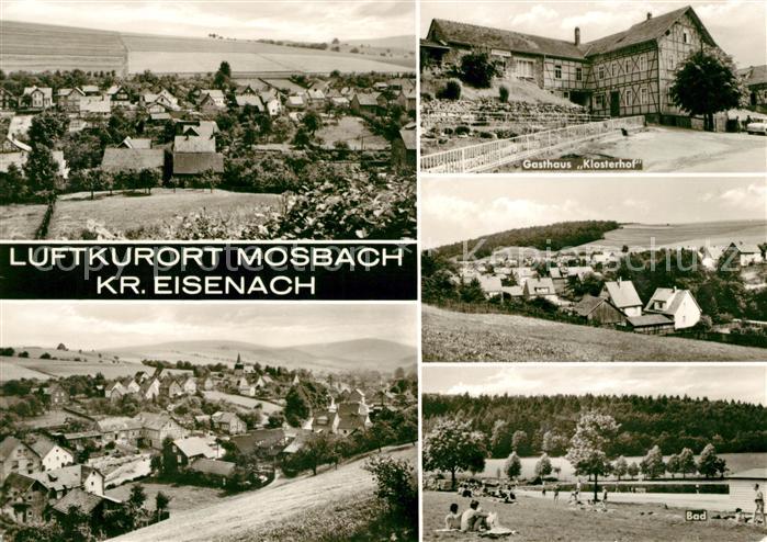Mosbach Thueringen Gasthaus Klosterhof Bad Panorama