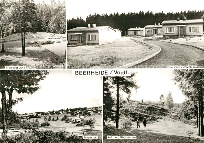 Beerheide Panorama Bungalow Siedlung Freilichtbuehne