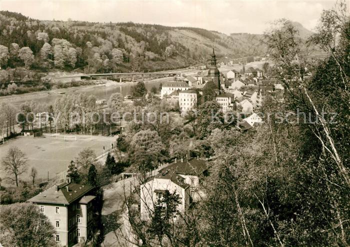 Bad Schandau Kirche Panorama