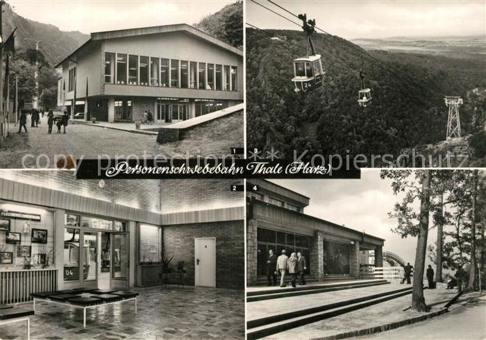 Thale Harz Personenschwebebahn Talstation Eingangshalle Berghotel Rosstrappe