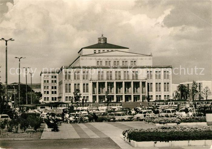 LEIPZIG Sachsen Opernhaus Karl Marx Platz