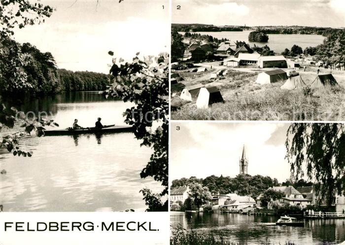 Feldberg Mecklenburg Campingplatz Huettenberg Am Schmalen Luzin Am Haussee