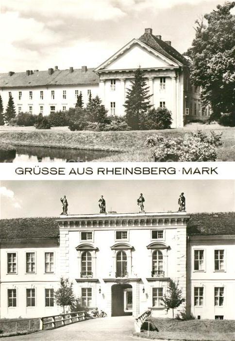 Rheinsberg Schloss Diabetikersanatorium Helmut Lehmann