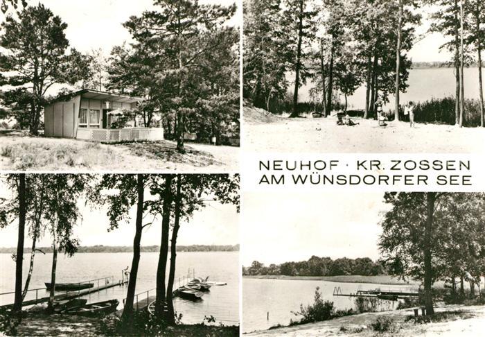 Neuhof Zossen Wuensdorfer See Strand