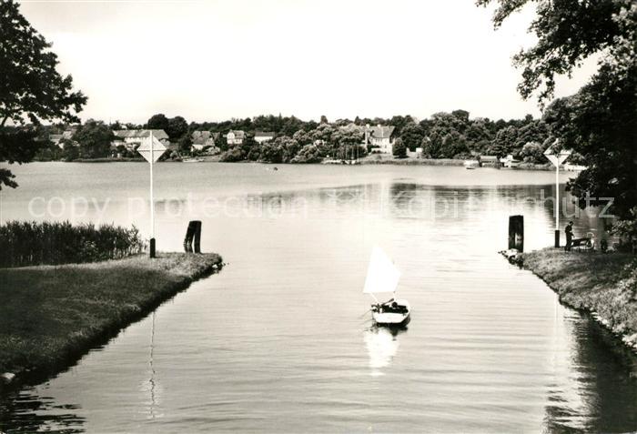 Flecken Zechlin Einfahrt Schwarzer See