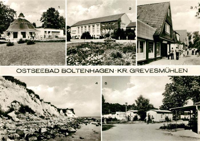 Boltenhagen Ostseebad Pavillon Bar FDGB Erholungsheim Fritz Reuter Mittelweg Zel