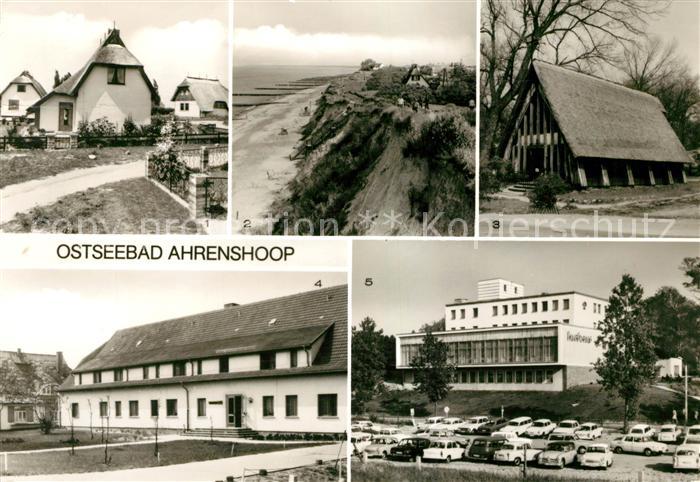Ahrenshoop Ostseebad Steilkueste Kirche Ferienheim Haus am Meer Reisebuero