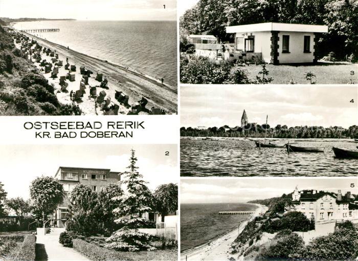 Rerik Ostseebad Strand Kurhaus Wochenendhaeuser Haff Steilkueste